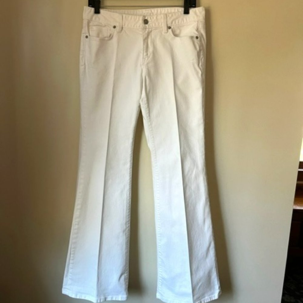 ATL Modern Flare Jeans - Size 6 - White